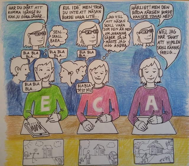 Exempel på vad som ligger bakom de olika betygsstegen.