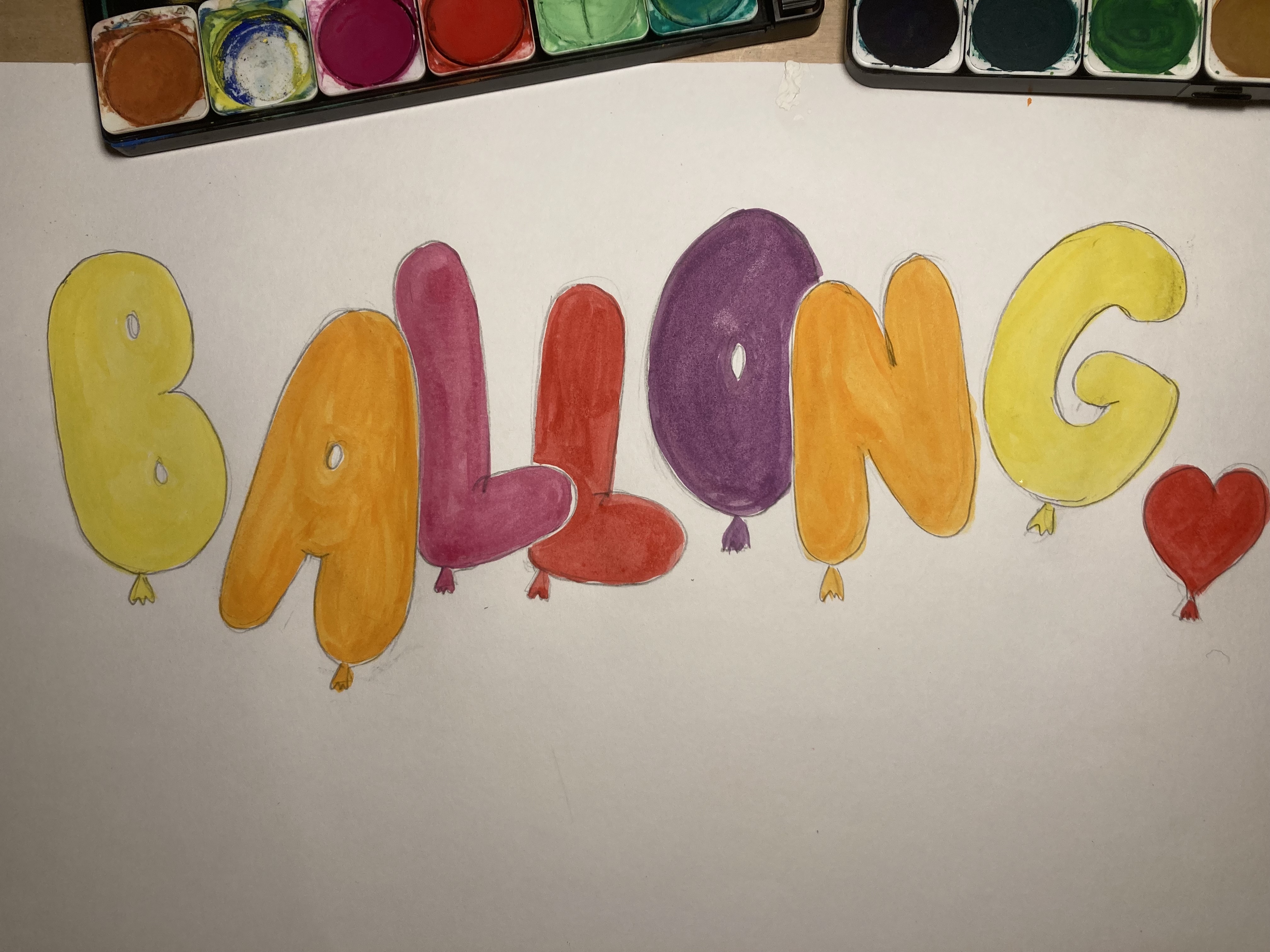 Färger på ballongerna